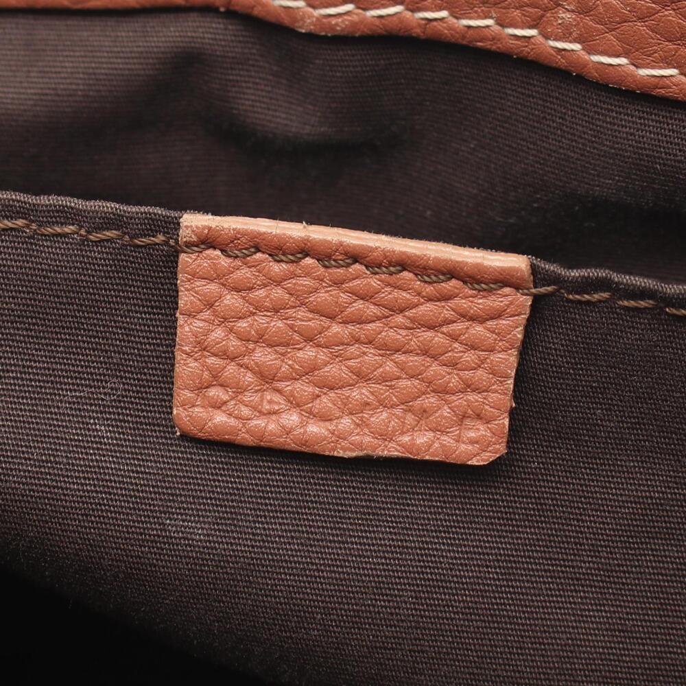 Celine Boogie Bag Handbag Leather Brown - Picture 4 of 9